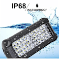 Miniatyrbilde 2 av 5: LED-arbeidslys, 7" 96W LED-arbeidslys for bil, LED-fjernlys LED, LED-hodelykt for motorsykkel, LED-hodelykt, LED-stang, 6000K fo