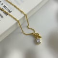 Miniatyrbillede 1 af 4: Halskædeperler Choker Modesmykker Ac5319 gold color