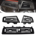 Miniatyrbilde 2 av 5: Høyre side; plating Dashboard Luftuttak Vent Air Condition Vent Panel For 5 Series F10 F11 F18