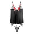 Miniatyrbild 3 av 4: Sexiga damunderkläder Klänning G-String String Nattlinne Set M