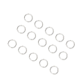 Miniatyrbillede 2 af 2: Sølv Jump Ring Armbånd Åben Ring Chainmail Jump Ringe 12X10mm