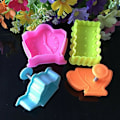 Pikkukuva 4 / 5: 3D Solid B Iscuit mold Mold ?? 4-osainen jousi