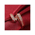Miniatyrbild 4 av 5: Fashionabla Senaste Shinny Simple Ring Akr034b6
