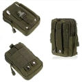 Miniatyrbillede 2 af 5: Taktisk taljetaske nylon army green