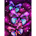Pikkukuva 3 / 3: Animal Color Butterfly diamond painting (30x40cm) E