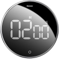 Miniatyrbilde 1 av 5: Kjøkkentimer, nedtellingstimer for kjøkkentimer for matlagingskurs, digital magnettimer LCD-skjerm, Rotation Co