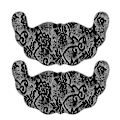 Pikkukuva 1 / 3: Pitsi Invisible Bran Teipit Cover Pasties Black - C Cup