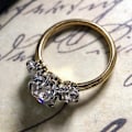 Miniatyrbilde 4 av 5: Kvinner Ring Firkantet Form Dobbel Farger Smykker Geometrisk Cubic Zirconia Finger Ring Bursdagsgaver Silver US 7