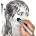 Pikkukuva 3 / 5: Pakkaa Artist Blending sienikynät Pestävät Sketch Kitka Sieniharjat Uudelleenkäytettävät Piirustus Art Blender -työkalut