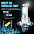 Pikkukuva 2 / 5: 4kpl 1860 H7 80W High Power LED-sumuvalolamppu auton ajovalon polttimo 6000K valkoinen valo，