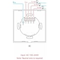 Miniatyrbillede 5 af 5: Sonoff T2 US 3C med smart wall touch switch i smart home stemmestyring