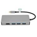 Miniatyrbillede 2 af 8: Type C Multi Function Hub VGA HDMI USB 3.0 x 3 4K HD Video Udvidelsesgrænseflade