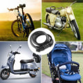 Miniatyrbillede 2 af 5: Cykellås, Cykellås Lang 120 cm x 12 mm, Kabellås til Cykelscooter Motorcykler Cykelport med 5-cifret Smart Code og St.