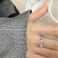 Miniatyrbild 4 av 5: Ringpärlor S925 Silver Modesmycken Ac5233 3
