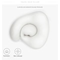 Miniatyrbillede 5 af 5: Pc U-formet Memory Foam Nakkepude Blød Langsom Rebound Rumrejsepude Solid Nakke Sundhedspleje Sengetøj