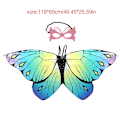 Pikkukuva 2 / 5: Värikäs Butterfly Wing -asu toddler pukeutumiseen Fairy Wing 7