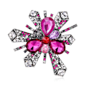 Miniatyrbild 1 av 4: Färgglada Rhinestones Brosch Shiny Lapel Pin Badge Bag Kläder Dekoration