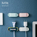 Pikkukuva 5 / 5: Kaapelipidikkeen pidikkeet 4 Pack organizer hallintaklipsi itseliimautuva Grey