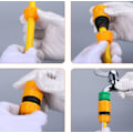Miniatyrbillede 4 af 4: 2 stk Plastic Quick Connector Vaskemaskine Bilvask Vandpistol Vandslange Hurtig Connector Vand Connector 4 Point Slange (4 Point Hun Head),