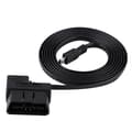 180 cm Bil OBD2 OBDII EOBD 16-Pin Diagnostisk Förlängningsadapter till Mini USB-Kabel