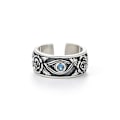 Miniatyrbillede 1 af 4: Retro Ancient Egyptian Eye Of Horus Ring Til Mænd Personlighed Hip-hop Trend Charm Tilbehør Smykker