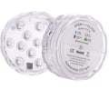 Miniatyrbillede 1 af 5: Dykning LED poollys, dekorative farveskiftende lys, velegnet til akvariebade, vaser, pools, damme, (28 Button Su