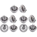 Miniatyrbillede 1 af 4: Til Bosch Siemens Neff 165314 tilbehørshjul til opvaskemaskine 4pcs