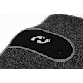 Pikkukuva 2 / 5: Matto-tyylinen neliosainen universal mokkanahka auton universal liukumaton pöly PVC jalkamatot universal 250 grammaa