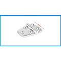 Miniatyrbillede 3 af 3: RV Deck Cabinet Skuffe Flush Dør med Butt Hinge Hardware