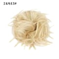 Miniatyrbild 3 av 3: Smutsigt hårbulle bit rufsig updo bullperuker med elastiska gummihårförlängningar för frisyr 18 1B