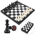 Set, Magnetiskt hopfällbart schack, Lyxigt hopfällbart schack, Minischack