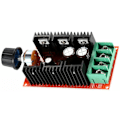 Pikkukuva 5 / 5: Säädettävä 10-50V / 40A / 2000W tasavirtanopeuden säätömoottori Pwm Hho Rc ohjain 12V 24V 36V 40V 50V nopeudensäädin, Potenti