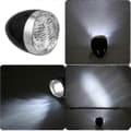 Miniatyrbilde 5 av 5: Sykkellys Retro Vintage Sykkel 3 LED Frontlys Silver