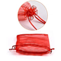 Miniatyrbild 3 av 5: 50st transparent mesh sandsäck 7*9cm
