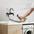 Miniatyrbild 4 av 5: Toalett Bidé Spray, Mässing Bidé Spray Väggmonterad Handdusch Blandarsats Toalett Dusch Kit ,