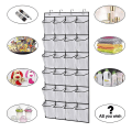 Miniatyrbillede 4 af 5: Over The Door Shoe Organizer 24 store netlommer, hvid