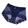 Miniatyrbilde 1 av 3: Kvinner blonder franske truser Boxer sexy undertøy Royal Blue M