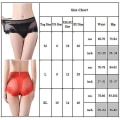 Miniatyrbilde 2 av 2: Kvinner blonder franske truser Boxer sexy undertøy Rose Red M