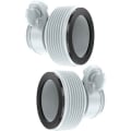 Miniatyrbilde 1 av 5: 2 stk 1,25" til 1,5" slangekonverteringsadapter for INTEX filtreringspumpe