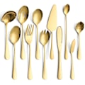 Pikkukuva 1 / 5: Set tarjoilukappale 11 kpl kultaa gold