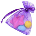 Pikkukuva 3 / 5: Läpinäkyvä mesh tumman violetti