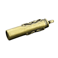 Miniatyrbillede 2 af 2: Messing Whistle Nøglering Pendant Mini Messing Pendant Referee Whistle (gylden)