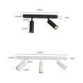 Miniatyrbilde 3 av 5: Tre hode spotlight led hjem taklampe dobbelt hode soverom