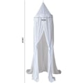 Miniatyrbilde 5 av 5: Sengehimmel for barn Barnerom, myggnett, sengehimmel (hvit) 50*240 cm