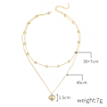 Pikkukuva 1 / 5: Kaulakoru Heart Metallic Element Muotikorut B1523 N2203-5