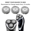 Miniatyrbilde 5 av 5: Tre Hq8 Philips barberhoder Hq8445 Hq7140 barberblad 9