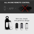 Miniatyrbilde 5 av 5: Infrarød fjernkontroll for mobiltelefon Plug and play fjernkontroll avstand 10m, Micro USB grensesnitt Svart - Micro US