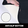 Miniatyrbillede 3 af 5: Bademåtte Anti-Slip Absorberende Bademåtte - 30 x 50 cm (sort)