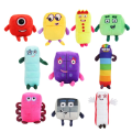 Pikkukuva 1 / 3: Numberblocks pehmolelu lasten nukke-animaationukke 10pcs