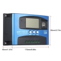 Miniatyrbild 5 av 5: Dubbel USB LCD-skärm Solar Charge Controller 40a Mppt Automatisk Solcell Panel Charge Regulator